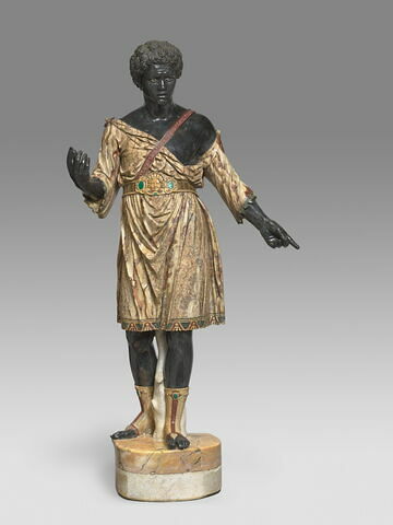 statue ; il Moro, le Maure