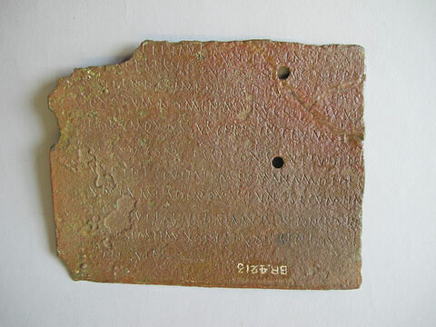 inscription ; feuillet de diptyque, image 2/2