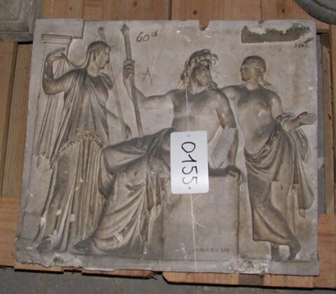 relief ; Tirage intégral d’un relief représentant Jupiter, Vénus et Junon