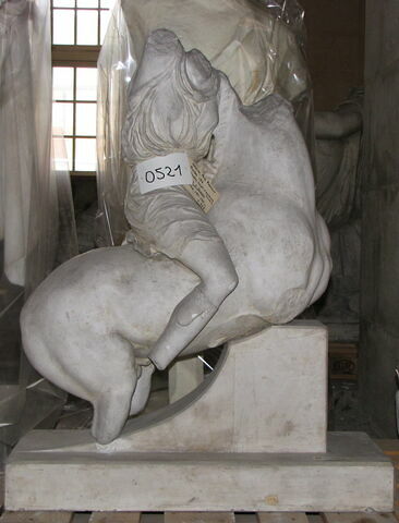 Tirage d’une statue d'Amazone à cheval., image 1/1