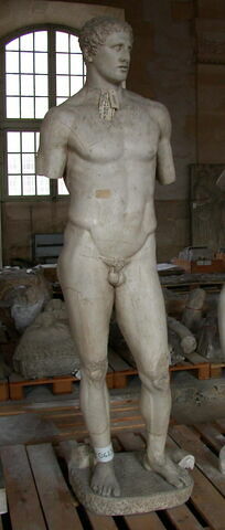 statue  ; Tirage d’une statue masculine