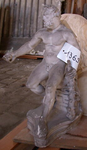 Tirage d’une statuette d'Héraclès Épitrapézios, image 1/1