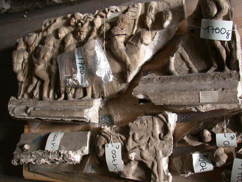 Fragment de tirage d’un relief représentant le cortège de Bacchus et Ariane, image 1/1