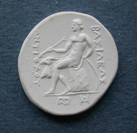 Tirage du revers d'un tétradrachme d'argent d'Antiochos II Théos, image 1/1