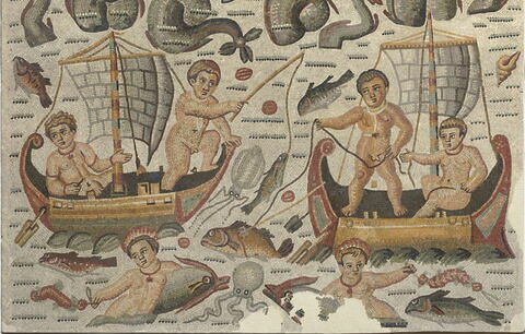 Mosaïque de Neptune et Amphitrite, image 7/11