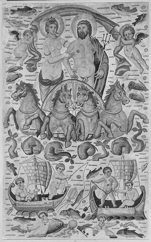 Mosaïque de Neptune et Amphitrite, image 8/11