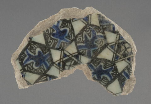 fragment de fond de coupe ou de plat, image 1/1