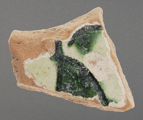 Tesson de coupe sgraffito, image 1/1