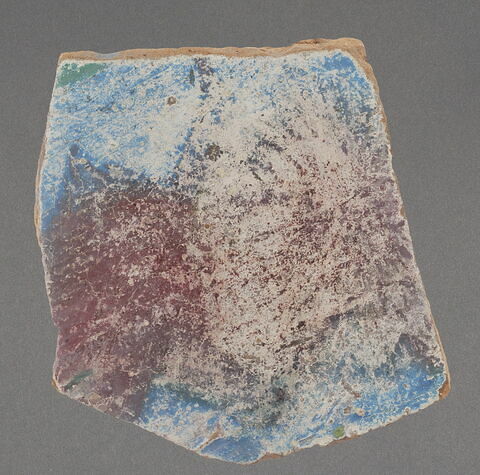 Lot de cinq tessons de coupes peintes et jaspées, image 1/2