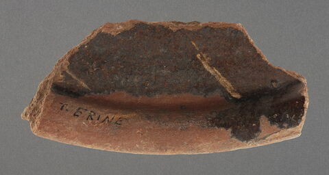 Bord de coupe à glaçure brune, image 1/1