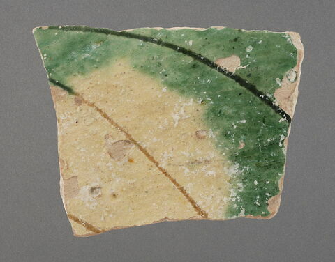 Tesson de coupe sgraffito, image 1/1