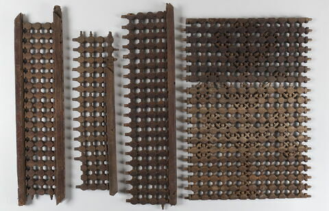 Lot de 4 fragments de moucharabieh, image 1/1
