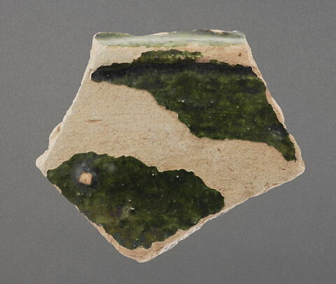 Lot de 8 tessons à glaçure verte, image 1/1