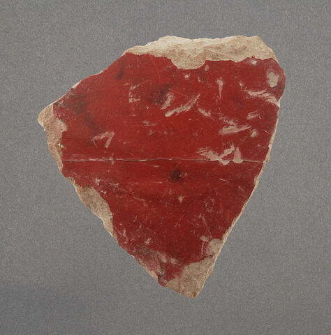 Tesson de jarre rouge, image 1/1