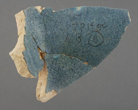 Lot de 11 tessons de jarres bleues, image 1/2