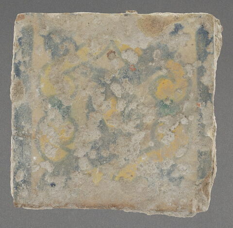 Carreau de revêtement à décor végétal, image 1/1