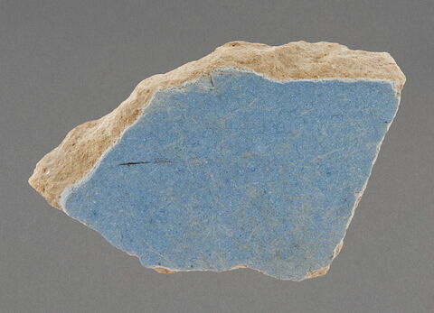 Fond de plat (fragment de) bleu lavande, image 1/1