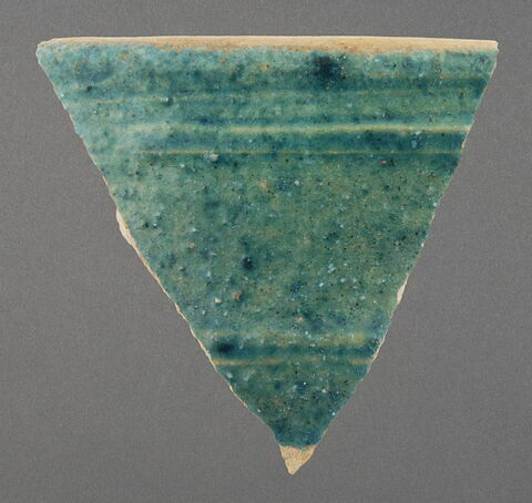 Bord de col de jarre bleu turquoise, image 1/1