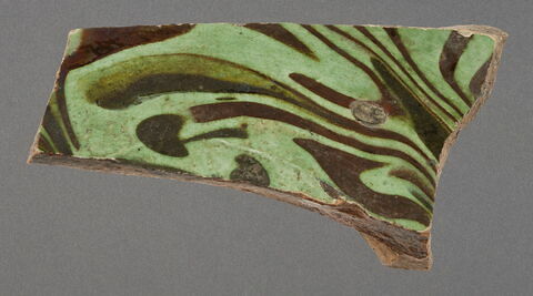 Fond de coupe à décor marbré, image 1/1