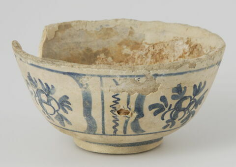 Coupelle à décor bleu et blanc, image 1/1