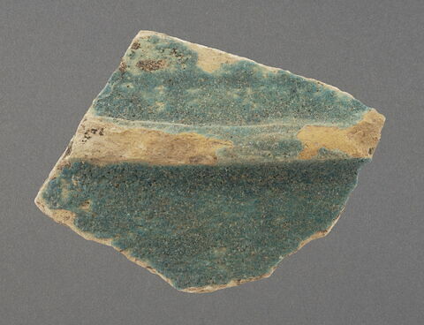 Tesson de jarre turquoise, image 1/1