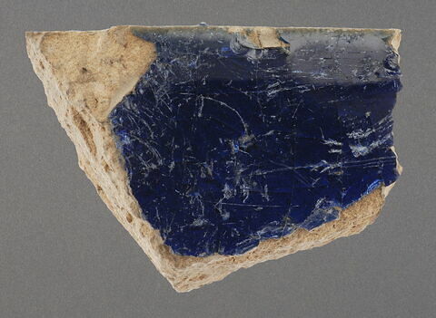 Fragment de carreau cobalt