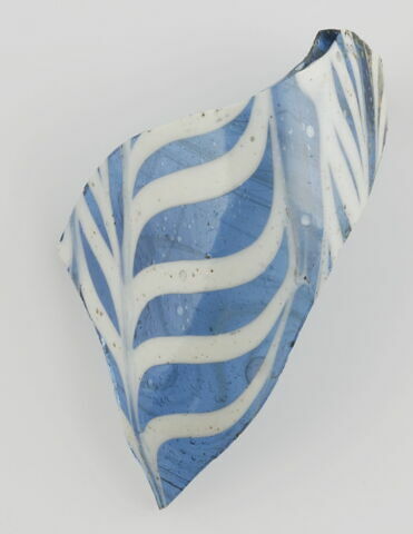 Fragment de flacon tubulaire