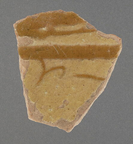 Tesson de coupe sgraffito, image 1/1