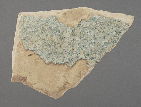 Tesson de jarre turquoise, image 1/1