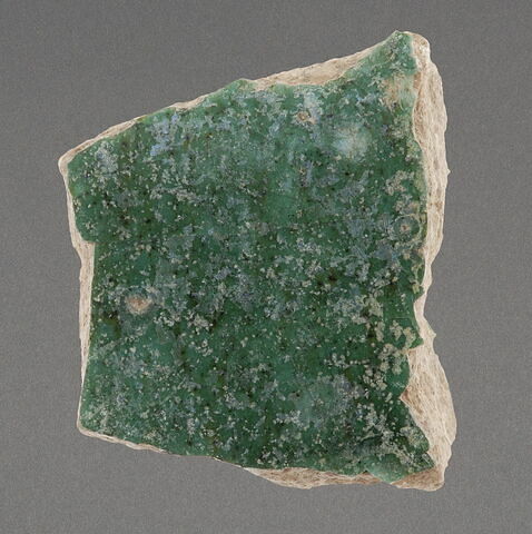 Tesson de jarre ou pot à glaçure verte, image 1/1