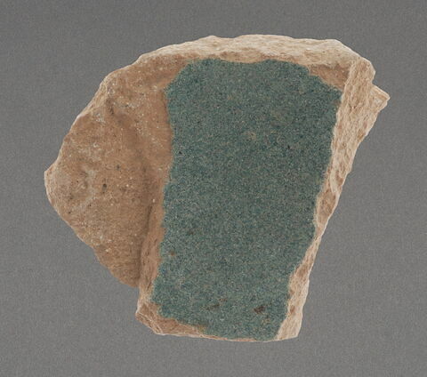 Fond de coupe turquoise (fragment de), image 1/1