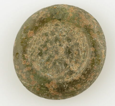 Disque au nom du calife fatimide al-Hakim (r. 996-1021), image 1/1