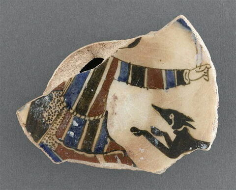 Fond de coupe au cavalier et au chien, image 2/3