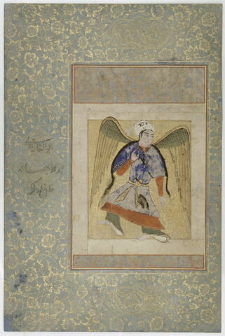 L'ange Gabriel ou Michel (page d'un 