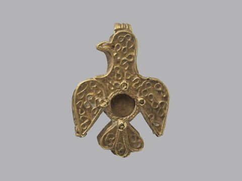 Élément de collier ou pendentif en forme d'oiseau, image 2/7