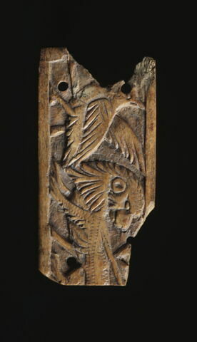 Élément d'applique au lion et à l'oiseau, image 2/2