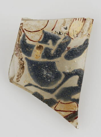 Tesson au personnages assis (musicien ?), image 1/1