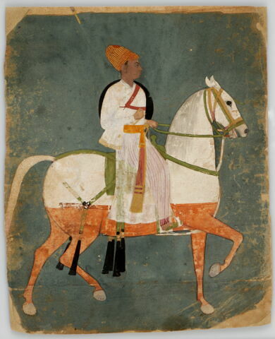 Cavalier passant vers la droite, portant un bouclier, image 4/4