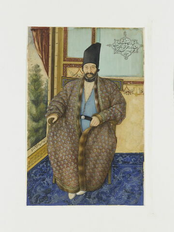 Portrait d'Ardashir Mirza, gouverneur de Téhéran (1853-1856), image 2/4