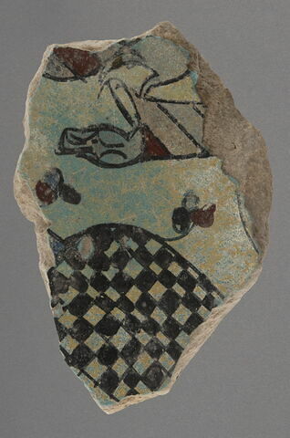 Fragment de fond de coupe sur petit pied annulaire, image 1/1