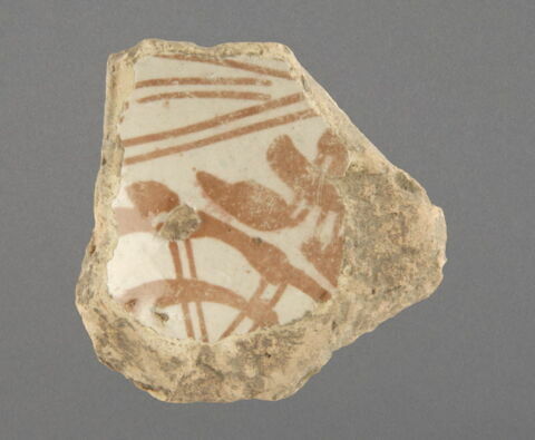 Fragment à décor de traits et branchages, image 1/1