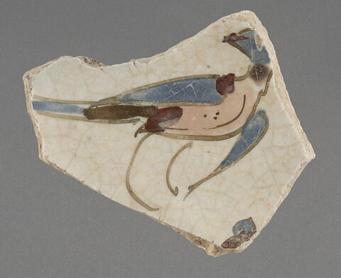Fragment à décor d'oiseau, image 1/1