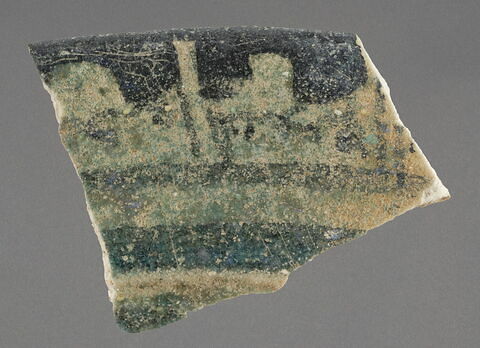 Fragment d'aile de coupe à pseudo-inscription en réserve, image 2/2