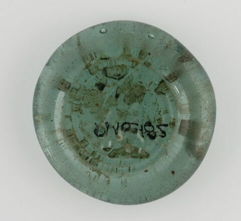 Disque au nom du calife fatimide al-Hakim (r. 996-1021), image 1/1