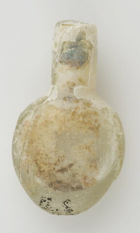 Flacon ovoïde à haut col tubulaire, image 1/1