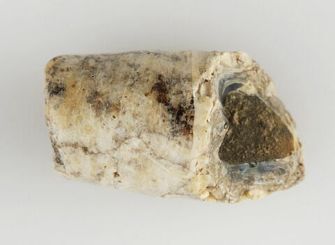 Fragment de perle biconique perforée, image 1/1