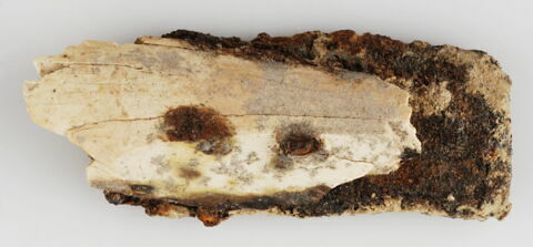 Ensemble de quatre fragments d'un manche de couteau (?), image 1/1