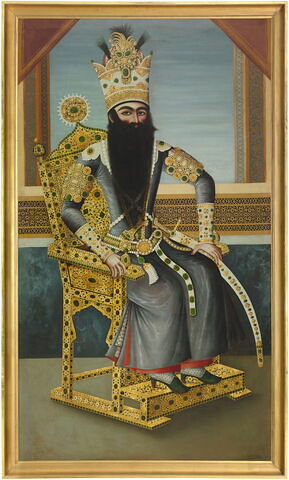 Portrait de Fath Ali Shah
