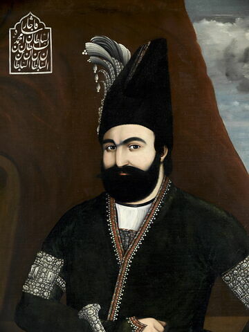 Portrait de Muhammad Shah Qadjar (1834 - 1848), image 3/5