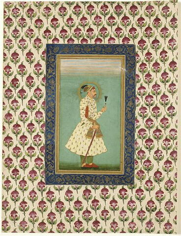 Portrait de l'Empereur Shah Jahan à barbe grise, image 2/2